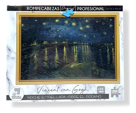 Puzzle 1000 Pzs Noche Estrellada Sobre Rodano 810-0237 fd1000270 (20)