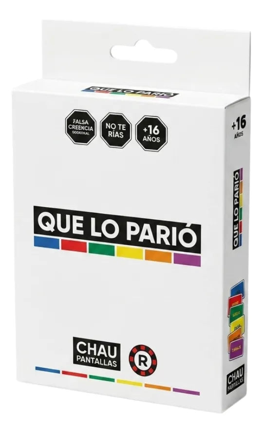 Juego De Cartas Que Lo Pario 1116003