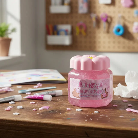 Slime Con Brillitos De Capibara Kl710 Shine