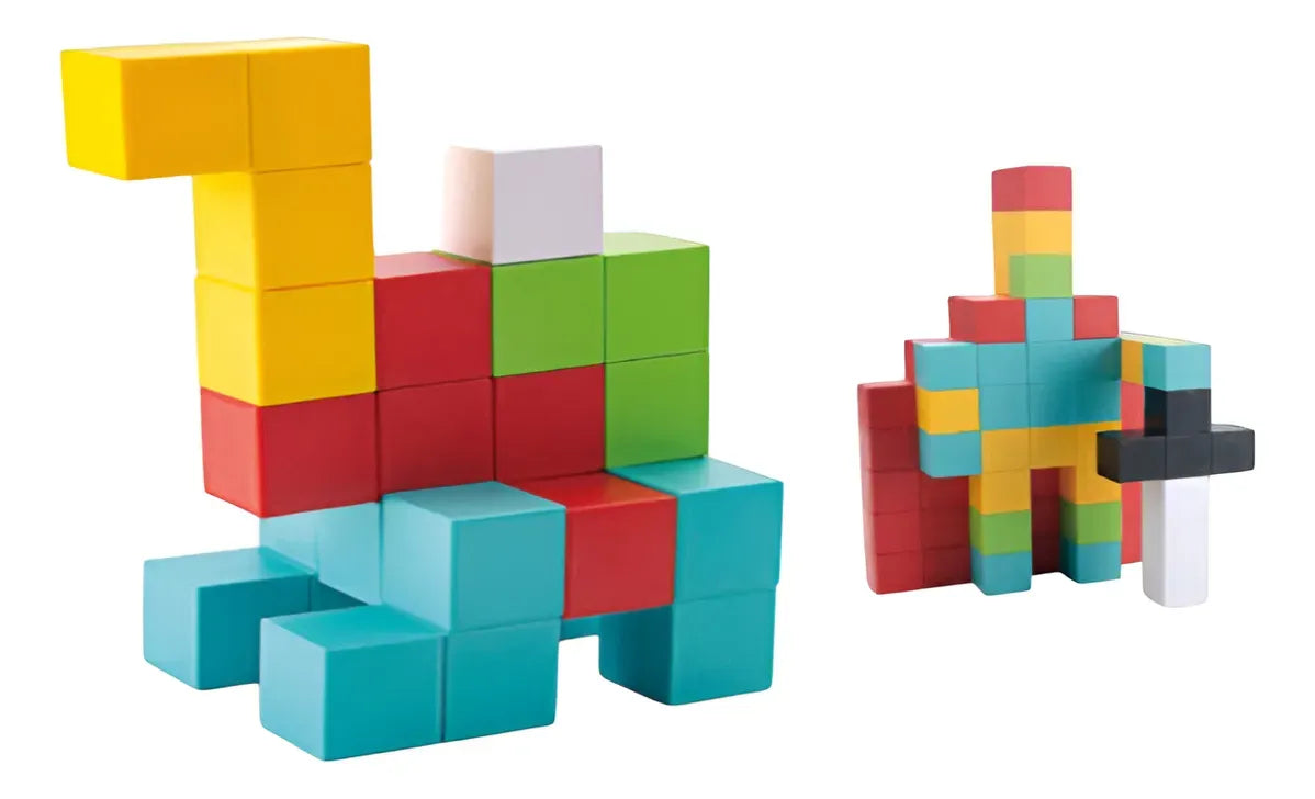 Bloques Cubos Stem Magnéticos Magnetic Blocks Shine 2886643