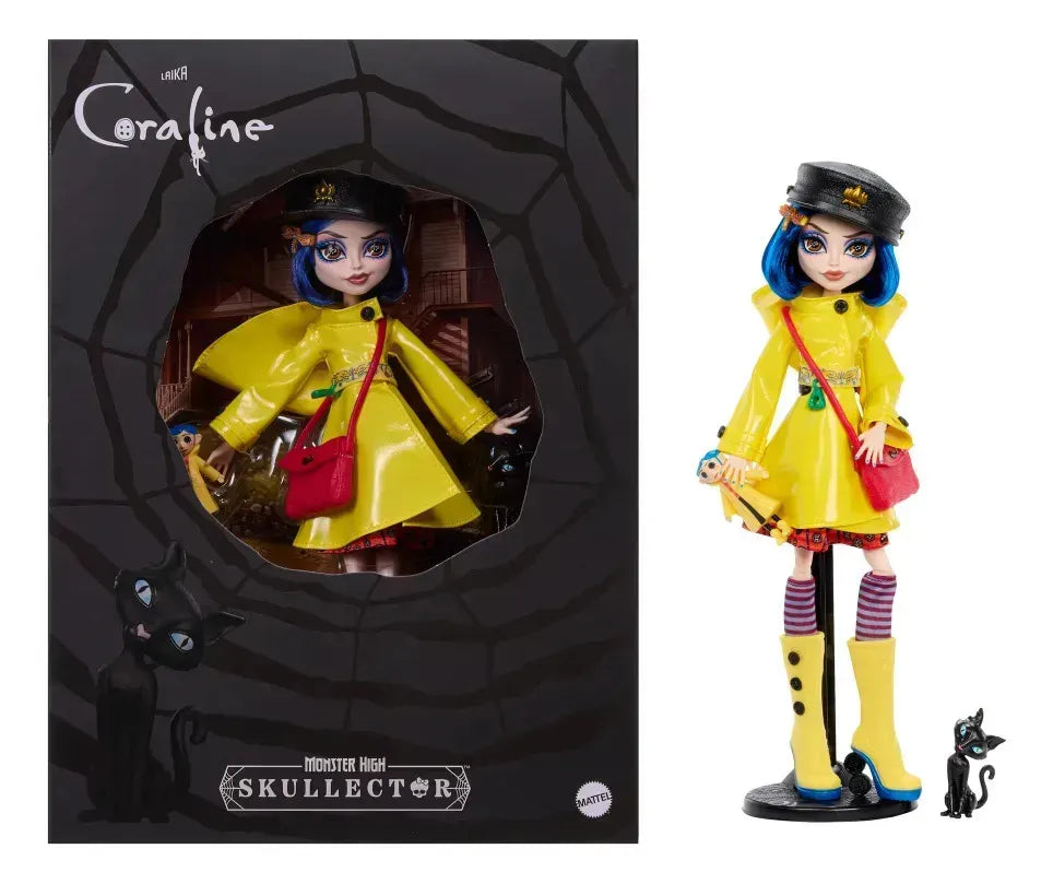 Monster High Skullector Muñeca De Colección Coraline Jhk65