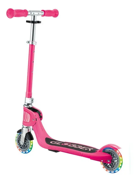 Globber Monopatin Flow Foldable Junior Lights Fucsia 870-102