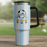 Vaso Térmico Argentina 900ml Cla1236 Celeste