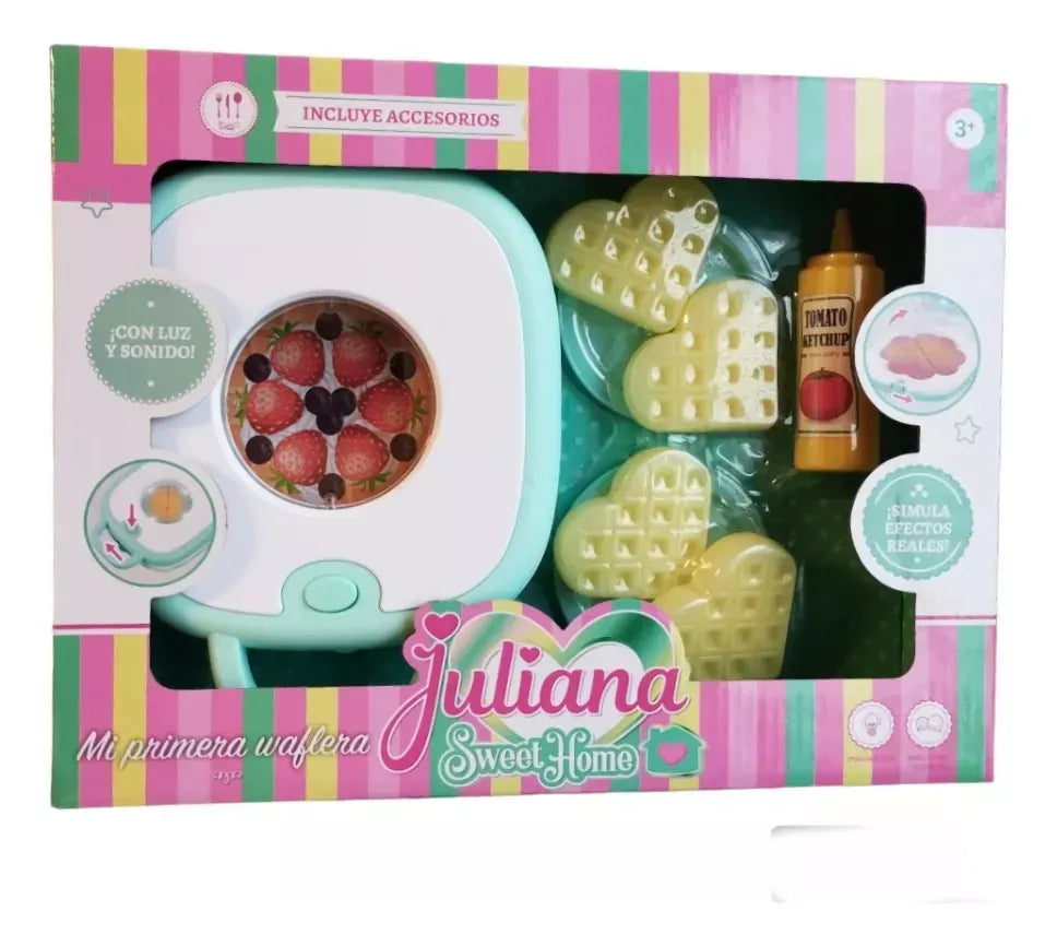 Juliana Sweet Home Mi Primera Wafflera Sisjul064