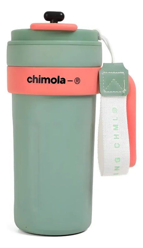 Chimola Vaso Termico Sport 650ml Verde Y Coral BZ53