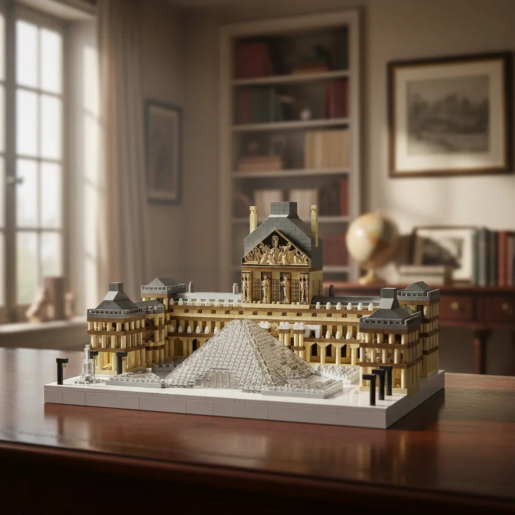 Bloques De Construccion Museo Louvre 3000Pcs 3034211