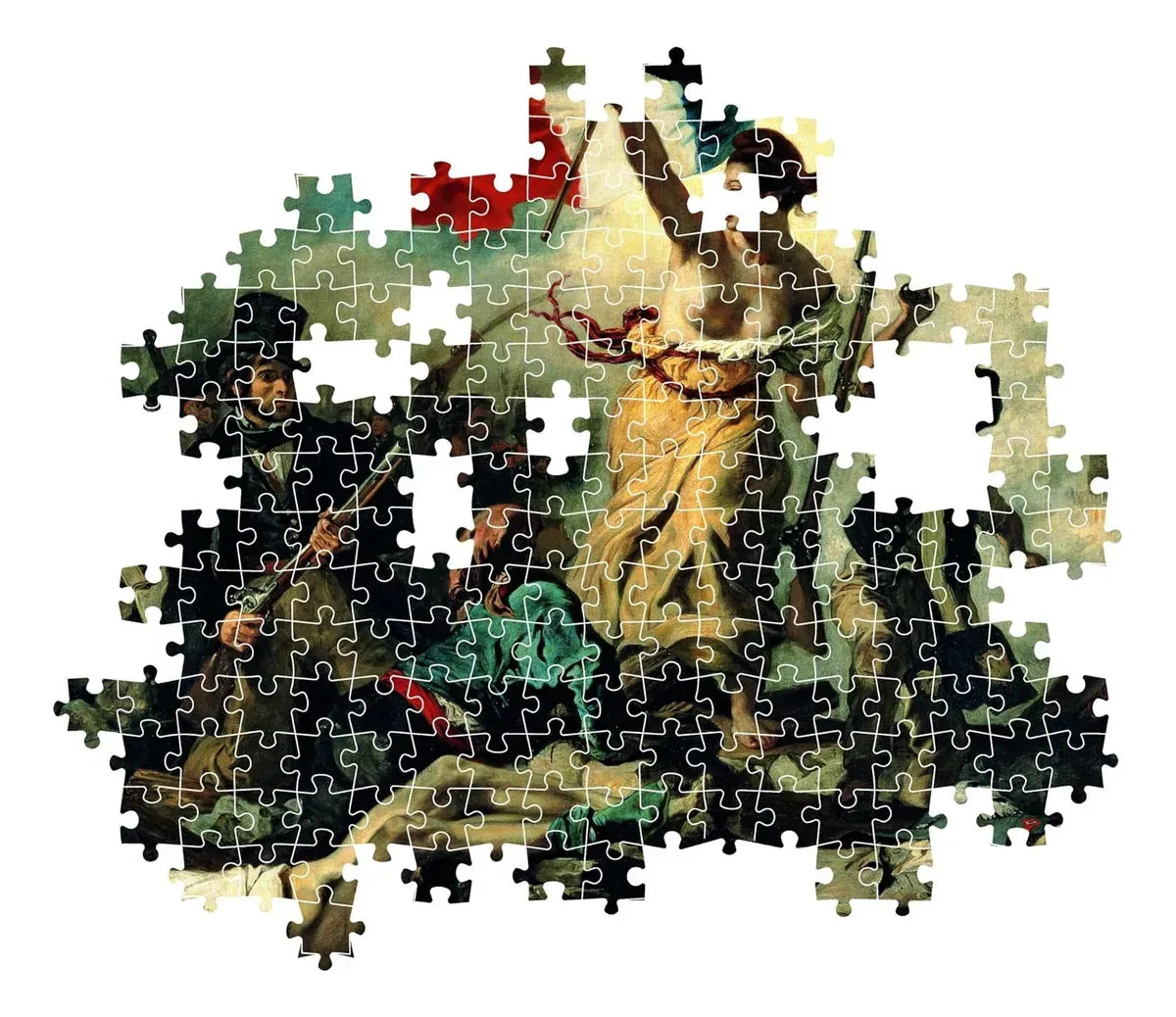 Puzzle Hqc Museum - Liberty Leading The People 1000 Pzas 37087 Clementoni