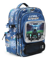 Chimola Mochila Espalda 17p Gamer Futbol FS126