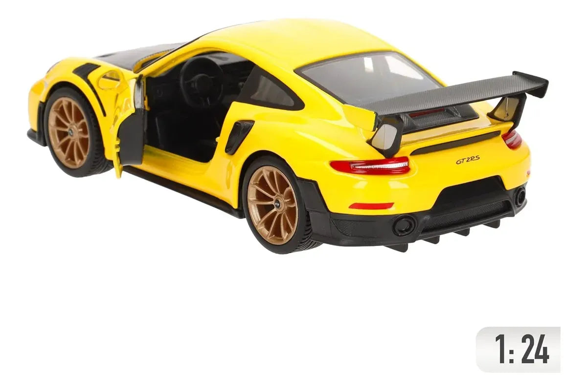 Maisto 1:24 Porsche 911 GT2 RS 2018 Amarillo/Negro 31523