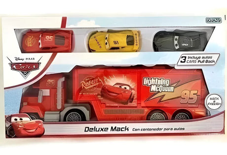 Cars Deluxe Mack con contenedor para autos 2451