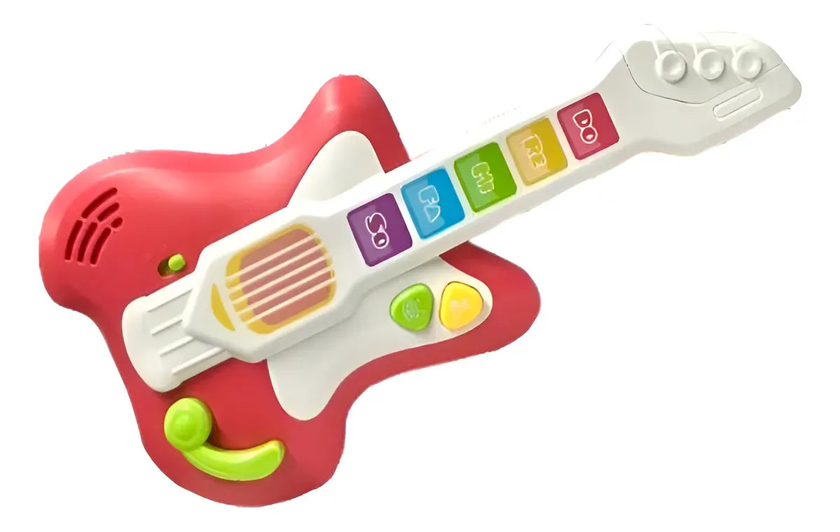 Guitarra Táctil Touch Bebe Con Luz Y Sonido 503-24