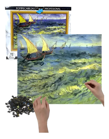 Puzzle 1000 Pzs Barcos Pesqueros en el mar 810-0236 fd1000270 (17)