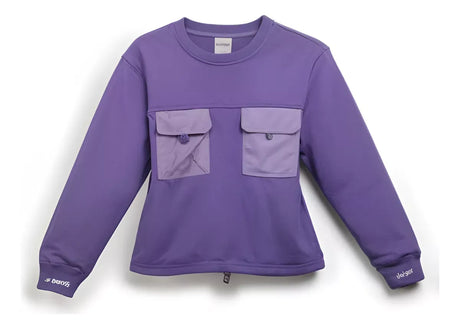 Chimola Buzo Blair Talle 4 Purple SW07