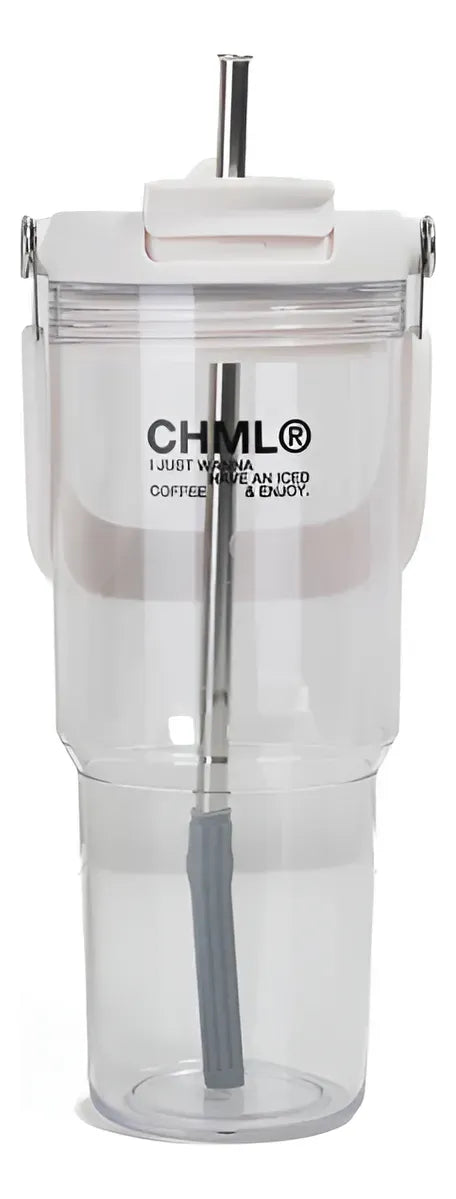 Chimola Vaso Acrilico Cup Paradise Blanco BZ64