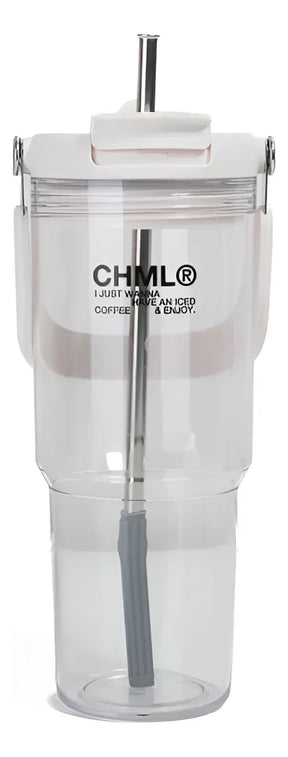 Chimola Vaso Acrilico Cup Paradise Blanco BZ64