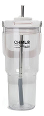 Chimola Vaso Acrilico Cup Paradise Blanco BZ64