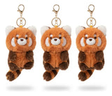 Panda Rojo Llavero de Peluche 10cm Shine KL536