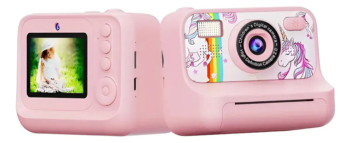 Camara Instantanea para niños de Unicornio ROSA S56817