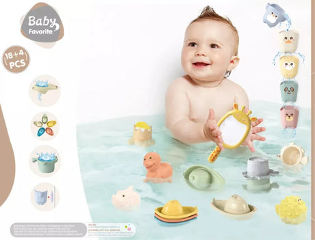 Baby Favorite Set educacional Animales, formas y barcos ZY1650512