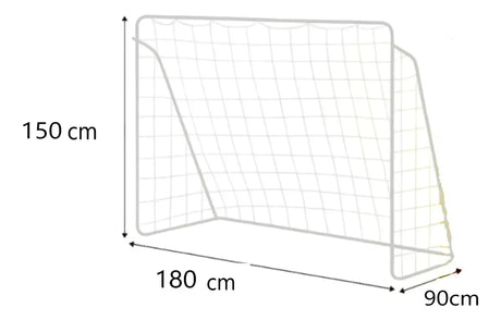 Arco de futbol especial de 1.80m x 1.50m x0.90m Especial1