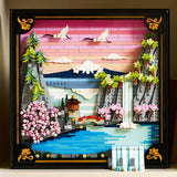 Lego Art: Paisaje Japonés con Cerezos en Flor 31218