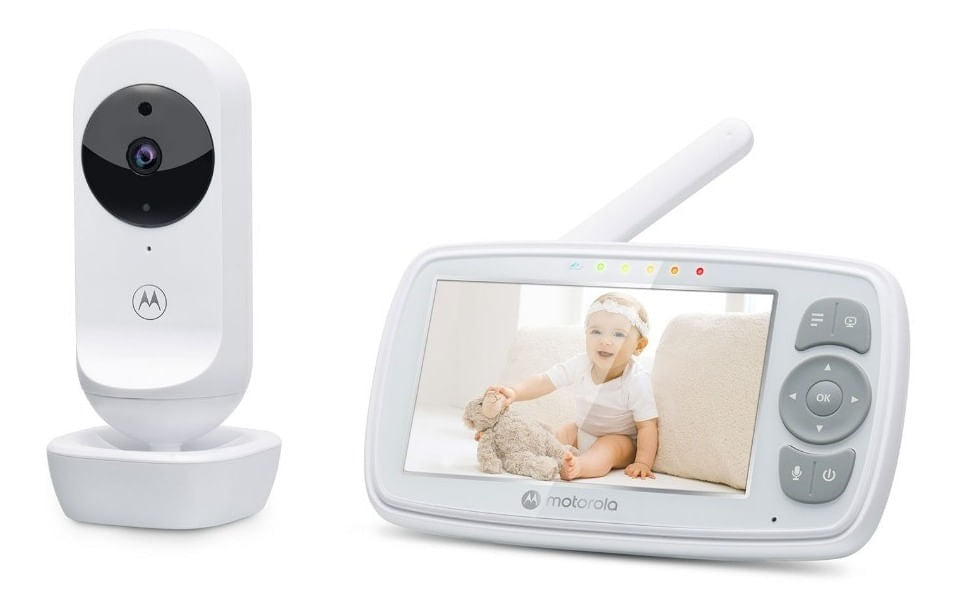 Baby Call Motorola Vm34 Con Visión Nocturna Y Melodías Bebes