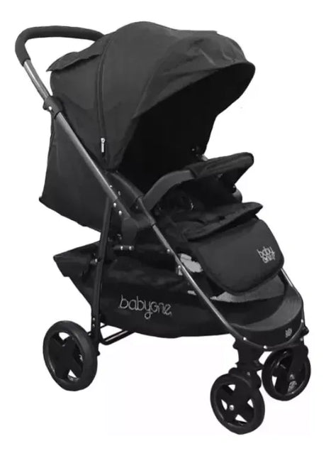 Baby One Praga Cochecito Lite Rider reversible handle negro BOLR-008