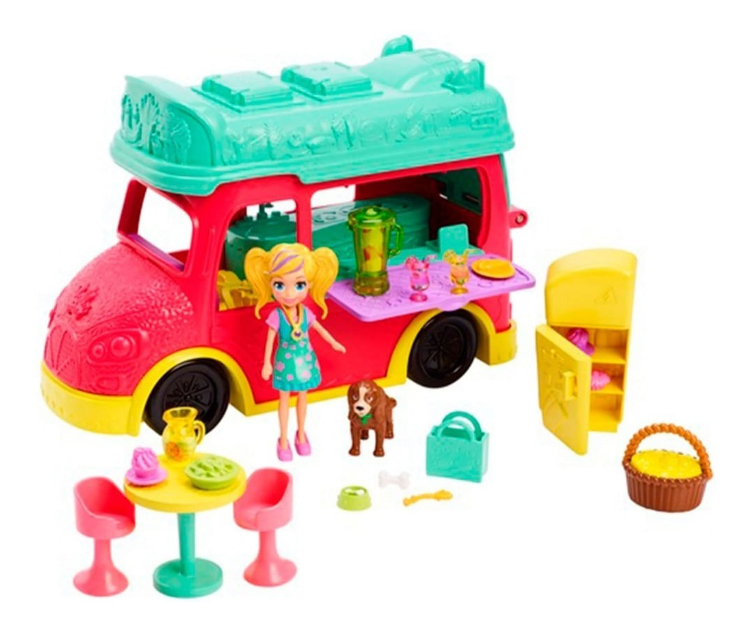 Polly Pocket Camión De Licuados Gdm20