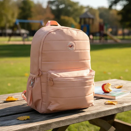 Mochila Espalda 18 Pulgadas Escolar Sl2502r Kinderland Rosa