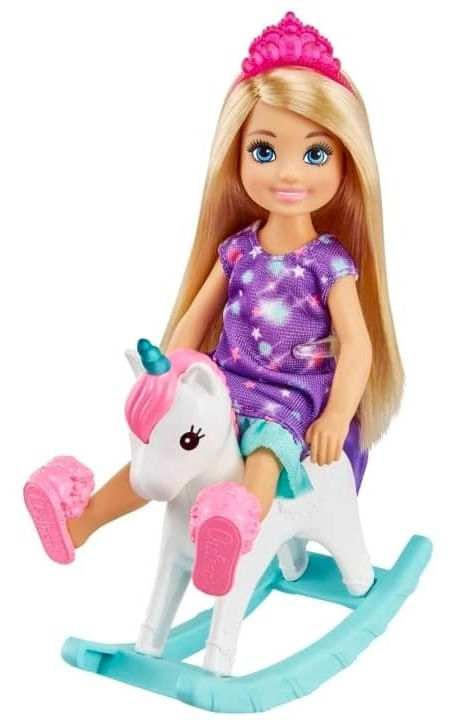 Barbie Set De Juego Columpio Con Muñeca Chelsea Mattel Gtf50