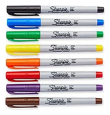 Sharpie Marcadores Ultra Finos X8 Surtidos 37600PP