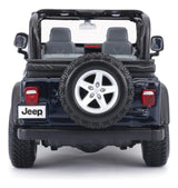 Maisto 1:27 Jeep Wrangler Rubicon Azul Metalizado 31245