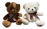 Peluche Oso con Moño 23cm 1005-78