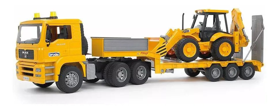 Bruder Camion de plataforma baja BRU2776