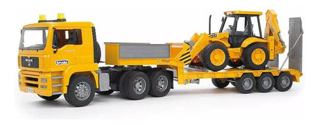 Bruder Camion de plataforma baja BRU2776
