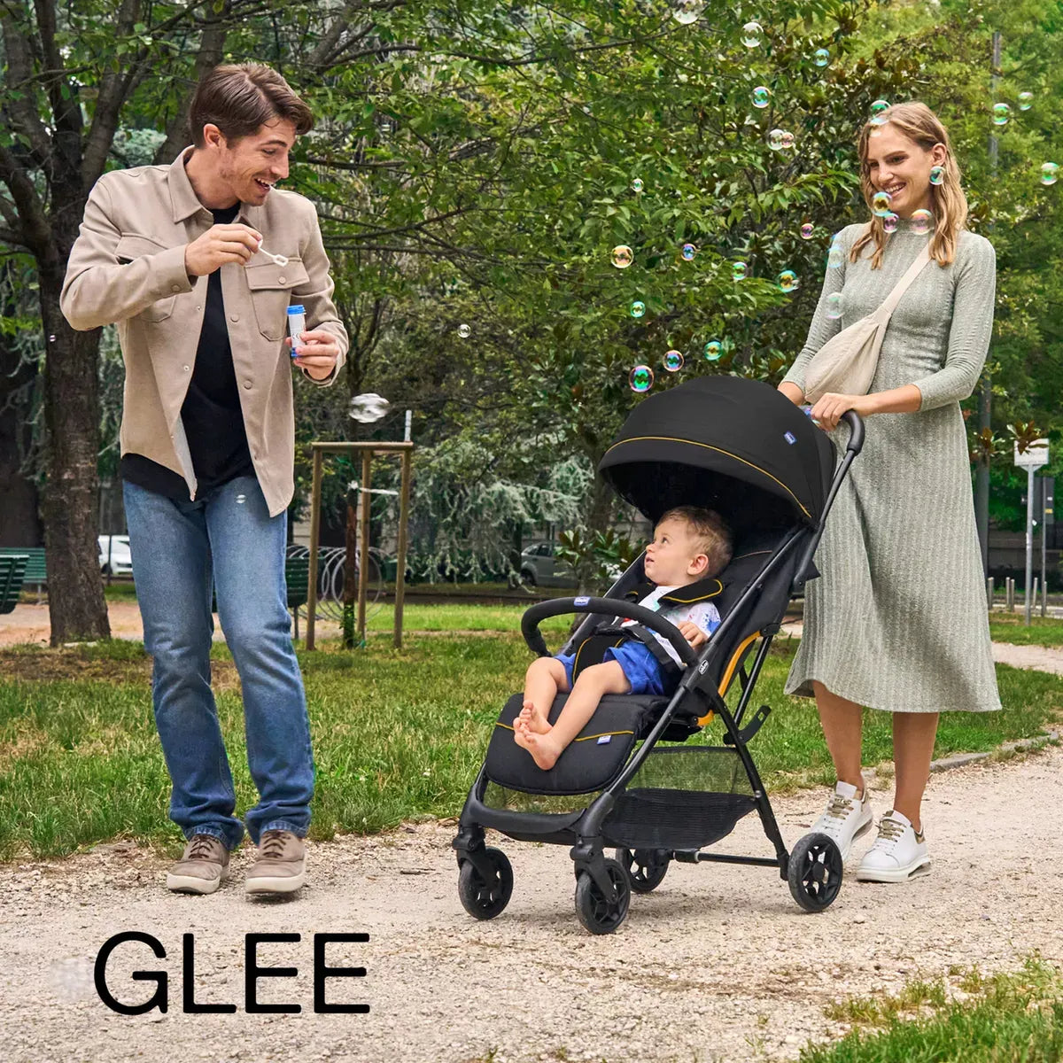 Chicco Coche de Paseo Glee Uneven Black 08087068730000