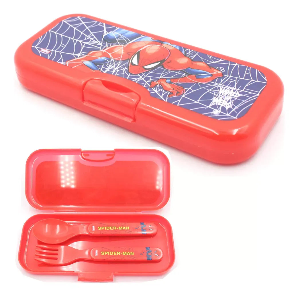 Set de cubiertos de plastico Spiderman 01SPIDER058