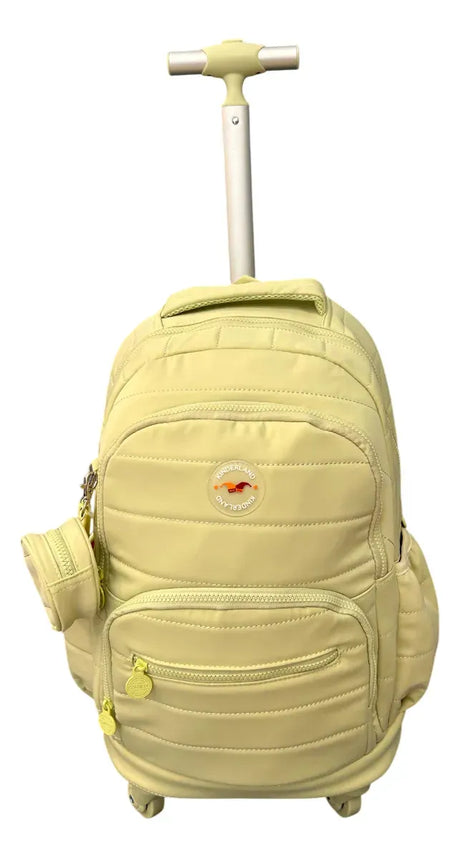 Mochila Carrito Escolar 18 Pulgadas Sl2501v Kinderland Verde