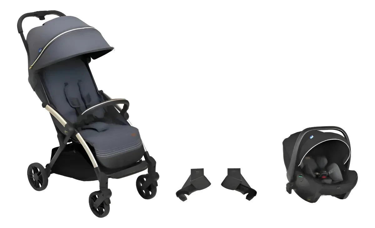 Chicco Ts Goody Xplus Re_lux Shadow + Butaca Kory + Adaptadores