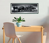 Clementoni Puzzle 1000pzs Panorama Manada de Gigantes 39836