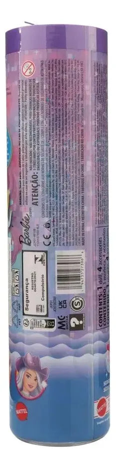 Barbie Muñeca Color Reveal Moda Disco Sorpresa Jcv73 Mattel