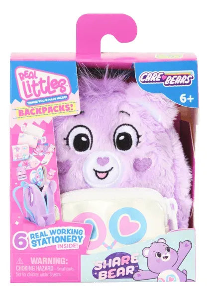Real Littles Care Bears Mini Mochila De Peluche Sorpresa 005195 25591