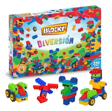 Blocky Diversion con 220 bloques 01-0649