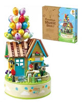 Panlos Bricks Caja Musical Puzzle 3d Casa Globos Up 528 pzs 2143295