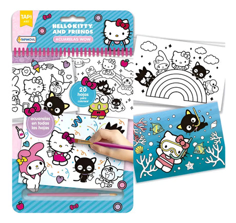 Acuarelas Wow Hello Kitty Kty19847
