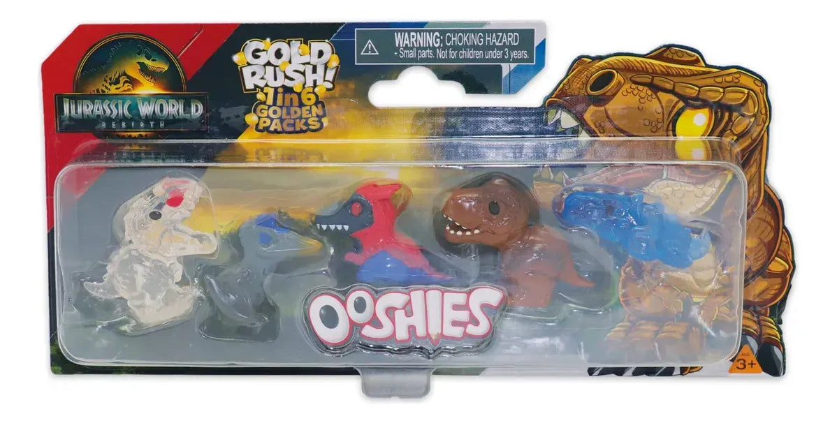 5 Pack Ooshies Jurassic World 28044