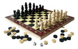 Juego de mesa 3 en 1 Gde ajedrez, damas y bacgammon ANCH39 801-0256
