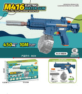 Pistola De Agua MINI M416 Eléctrica Recargable AZUL KB1356