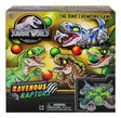 Jurassic World Ravenous Raptors JW-RV-RPGE-3P