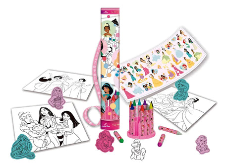 Mega Tubo Set De Arte Princesas Dju07584